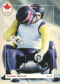 1992 BNA Canadian Winter Olympics Hopefuls #99 Andre Benoit Front