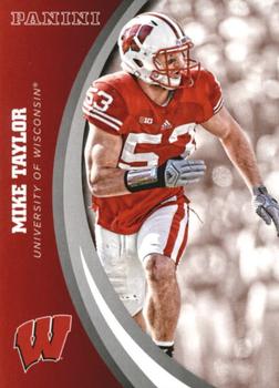 2015 Panini Wisconsin Badgers #26 Mike Taylor Front
