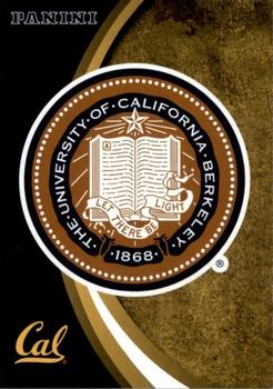 2015 Panini California Golden Bears #3 Official University Seal Front