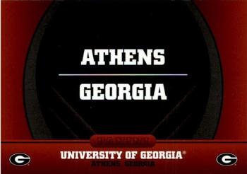 2015 Panini Georgia Bulldogs #2 Athens Georgia Front