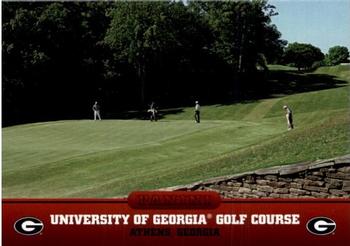 2015 Panini Georgia Bulldogs #9 University of Georgia Golf Course Front