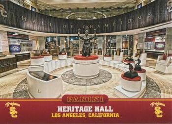 2015 Panini USC Trojans #9 Heritage Hall Front
