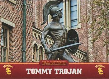 2015 Panini USC Trojans #10 Tommy Trojan Front