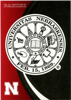 2015 Panini Nebraska Cornhuskers #3 Nebraska - Official University Seal Front