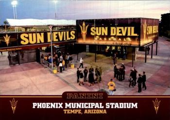 2015 Panini Arizona State Sun Devils #8 Phoenix Municipal Stadium Front
