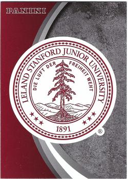 2015 Panini Stanford Cardinal #3 Stanford Official University Seal Front