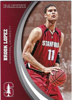 2015 Panini Stanford Cardinal #22 Brook Lopez Front