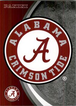 2015 Panini Alabama Crimson Tide #6 Official Logo Front
