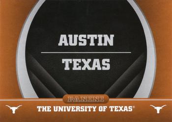 2015 Panini Texas Longhorns #2 Austin Texas Front