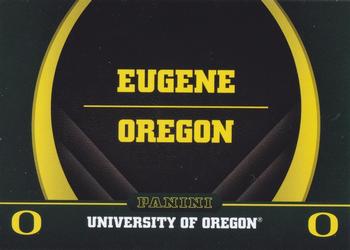 2015 Panini Oregon Ducks #2 Eugene, Oregon Front