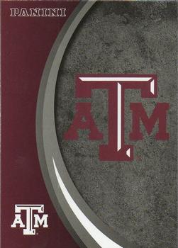 2015 Panini Texas A&M Aggies #6 Official Logo Front
