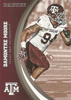 2015 Panini Texas A&M Aggies #40 Damontre Moore Front