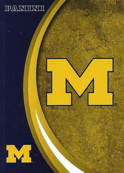 2015 Panini Michigan Wolverines #6 Official Logo Front
