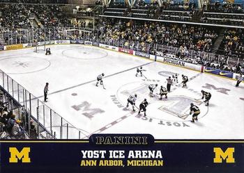 2015 Panini Michigan Wolverines #9 Yost Ice Arena Front