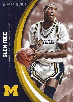 2015 Panini Michigan Wolverines #11 Glen Rice Front