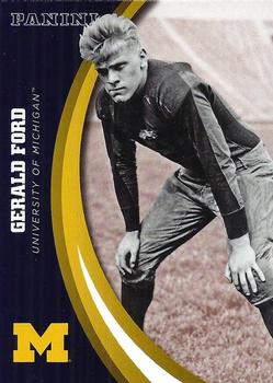 2015 Panini Michigan Wolverines #17 Gerald Ford Front