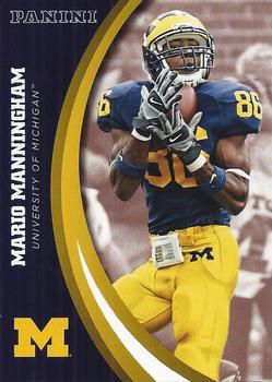2015 Panini Michigan Wolverines #26 Mario Manningham Front