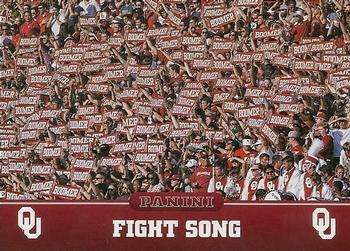 2016 Panini Oklahoma Sooners #5 Fight Song Front