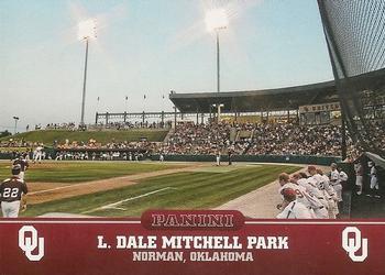 2016 Panini Oklahoma Sooners #8 L. Dale Mitchell Park Front