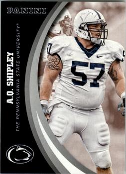 2016 Panini Penn State Nittany Lions #46 A.Q. Shipley Front