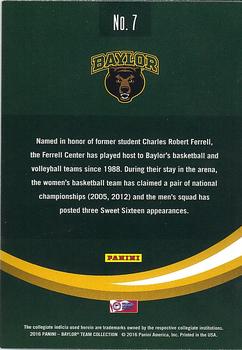 2016 Panini Baylor Bears #7 Ferrell Center Back