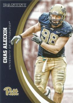2016 Panini Pittsburgh Panthers #12 Chas Alecxih Front