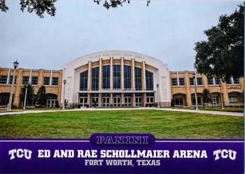 2016 Panini TCU Horned Frogs #7 Ed & Rae Schollmaier Arena Front