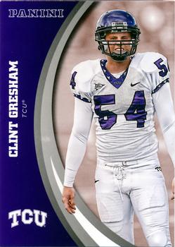 2016 Panini TCU Horned Frogs #27 Clint Gresham Front