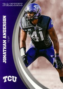2016 Panini TCU Horned Frogs #43 Jonathan Anderson Front