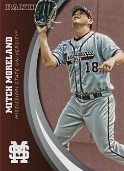2016 Panini Mississippi State Bulldogs #17 Mitch Moreland Front