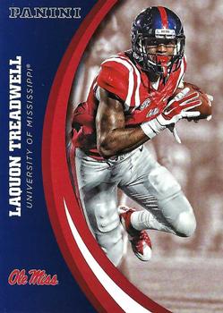 2016 Panini Ole Miss Rebels #16 Laquon Treadwell Front