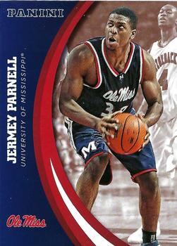 2016 Panini Ole Miss Rebels #30 Jermey Parnell Front