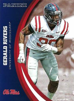 2016 Panini Ole Miss Rebels #31 Gerald Rivers Front