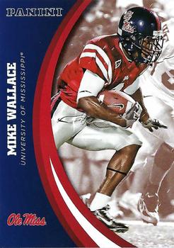 2016 Panini Ole Miss Rebels #41 Mike Wallace Front