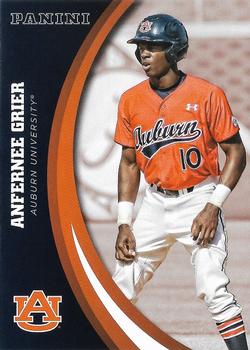 2016 Panini Auburn Tigers #15 Anfernee Grier Front