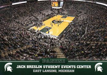 2016 Panini Michigan State Spartans #7 Jack Breslin Student Events Center Front