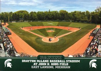 2016 Panini Michigan State Spartans #8 Drayton McLane Baseball Stadium Front