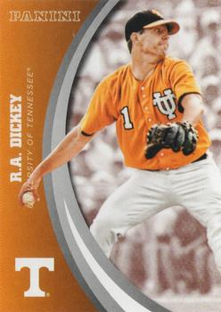 2016 Panini Tennessee Volunteers #45 R.A. Dickey Front