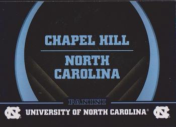 2016 Panini North Carolina Tar Heels #2 Chapel Hill, North Carolina Front