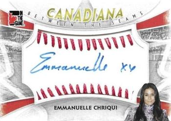 2011 In The Game Canadiana - Between the Seams #BTSEC Emmanuelle Chriqui Front