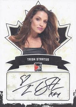 2011 In The Game Canadiana - Autographs Black #A-TS1 Trish Stratus Front