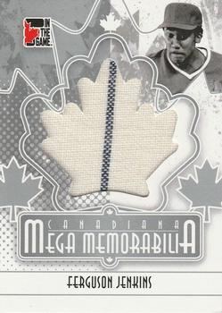 2011 In The Game Canadiana - Mega Memorabilia Silver #MM-4 Ferguson Jenkins Front