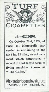 1925 Sports Records #16 Gliding Back