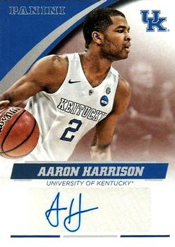 2016 Panini Kentucky Wildcats - Autographs #AH-UK Aaron Harrison Front