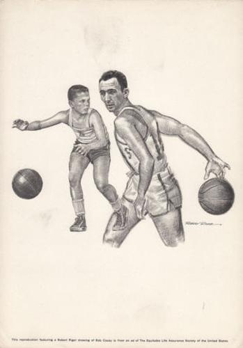 1967-73 Equitable Life Assurance Sports Hall of Fame #NNO Bob Cousy Front