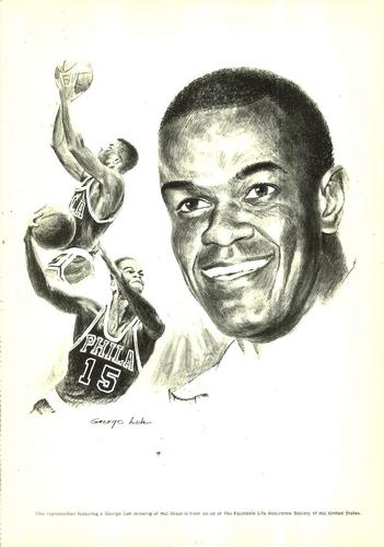 1967-73 Equitable Life Assurance Sports Hall of Fame #NNO Hal Greer Front
