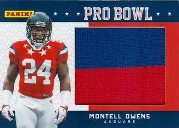 2012 Panini Father's Day - Pro Bowl Jerseys #13 Montell Owens Front
