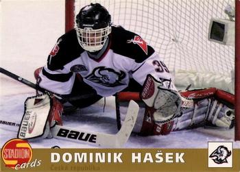 2000 Stadion World Stars #005 Dominik Hasek Front