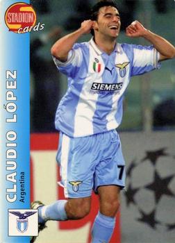 2000 Stadion World Stars #036 Claudio López Front