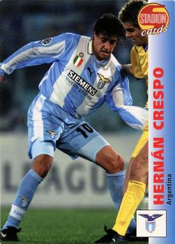 2000 Stadion World Stars #052 Hernan Crespo Front